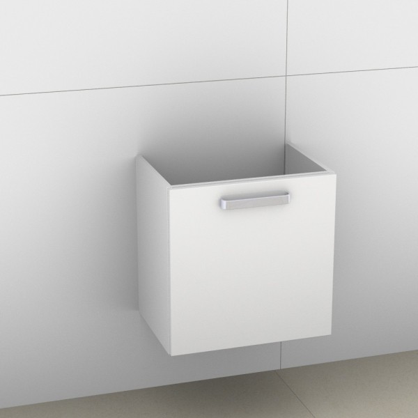 Artiqua 415 Waschtischunterschrank für Pro S 818858, Weiß Glanz, 415-WUT-L51-R-7050-68