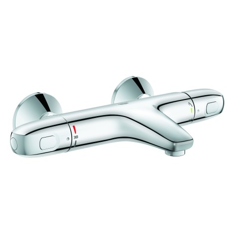 GROHE Thermostatarmatur Grohtherm 1000 34816_3 ohne Anschlüsse chrom, 34816003