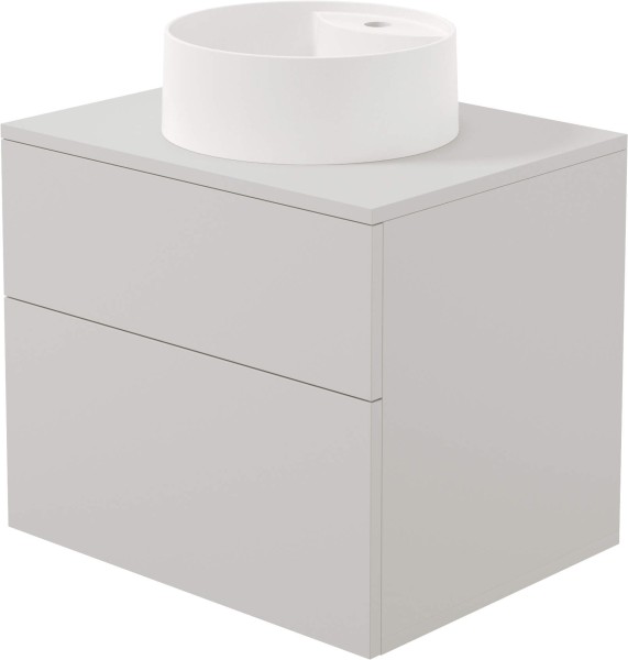 Neuesbad Set: Waschbecken Unterschrank NB1DESDIKB611 + Serie 600 Waschbecken NB1DECQSAU4B1