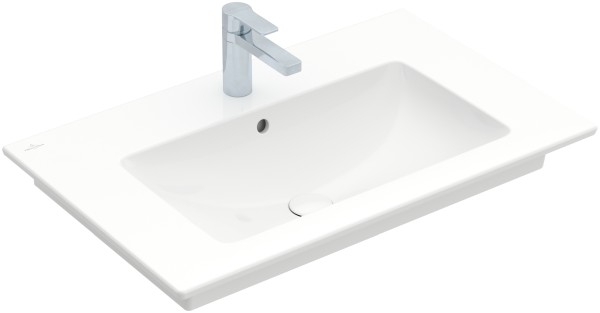 Villeroy & Boch Schrankwaschtisch Venticello, 41048LR1, B: 800, T: 505mm, Weiß Alpin CeramicPlus