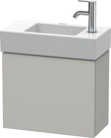 Duravit L-Cube Waschtischunterbau wandhängend Betongrau Matt 480x240x400 mm - LC6246R0707