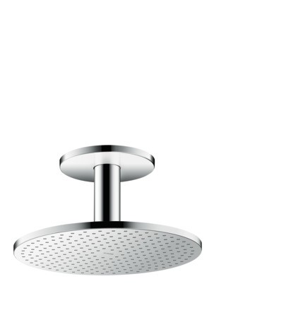 Hansgrohe Kopfbrause 300 2jet Axor Deckenmontage chrom, 35304000