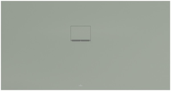Villeroy & Boch DW Squaro Infinity 1700x900x40mm, EB:li flb Einb AR Morning Green