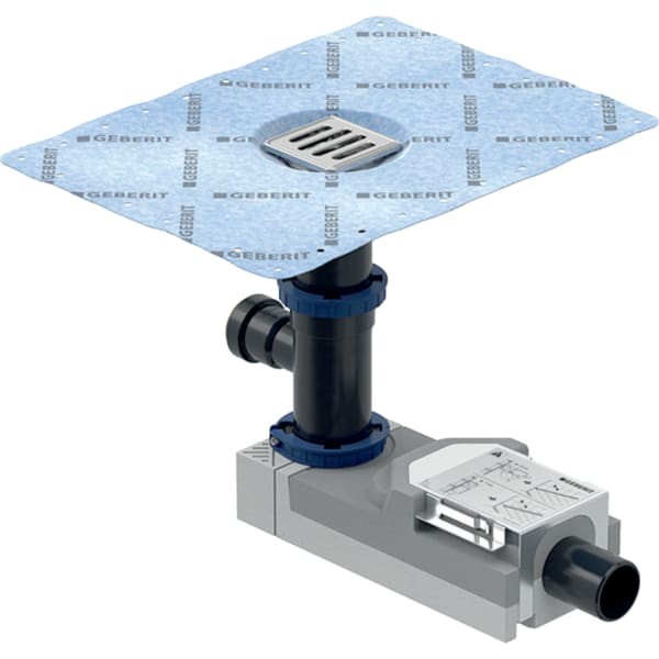 Geberit Duschbodenablauf mit Zulauf, d50