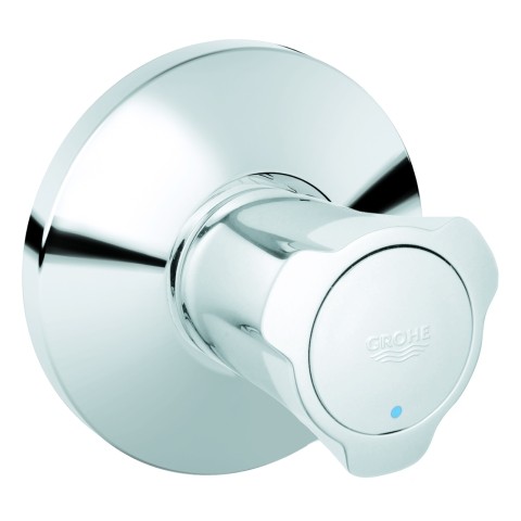 GROHE UP-Ventil Oberbau Costa 19808 Mark. blau Einbautiefe 20-80 mm chrom