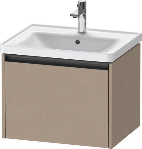 Duravit Ketho.2 Waschtischunterbau wandhängend Leinen Matt 584x455x440 mm - K25081075750000