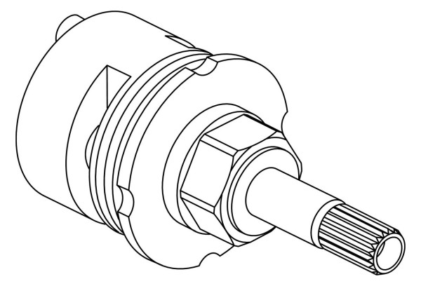 Ideal Standard Stop- u. Umschaltventil Thermit , A962480NU Easy-Box