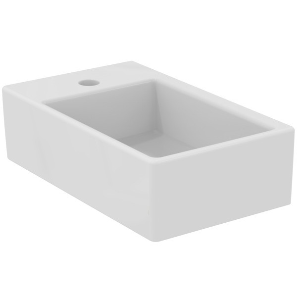 Ideal Standard Handwaschbecken Strada B:450, T:270, H:130mm, links , Weiß K081701