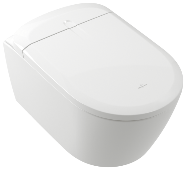 Villeroy & Boch Dusch-WC Supreo ViClean V16EN2 612x 384x423mm Oval Weiss Alpin CeramicPlus