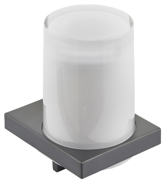 Keuco Lotionspender Edition 11 11152, kpl. Echtkristall-Glas,Schwarzchrom gebürstet, 11152139000