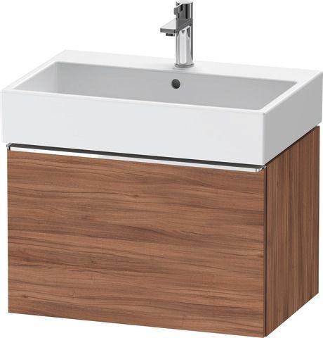 Duravit D-Neo Waschtischunterbau wandhängend Nussbaum Matt 684x442x440 mm - DE4272010790000