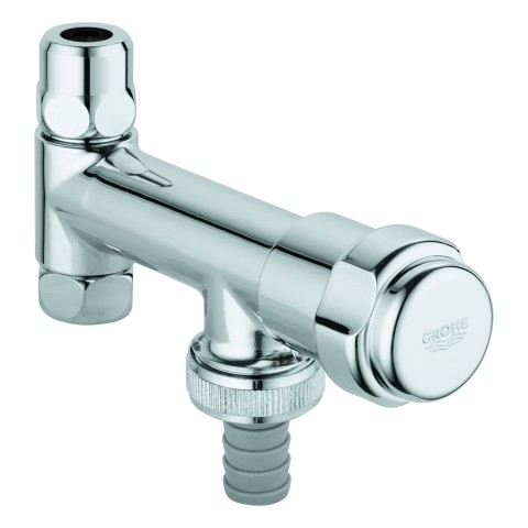 GROHE WAS-Ventil Eckfix 41030 Design-Gr. DN10 mit Schlauchanschluss chrom