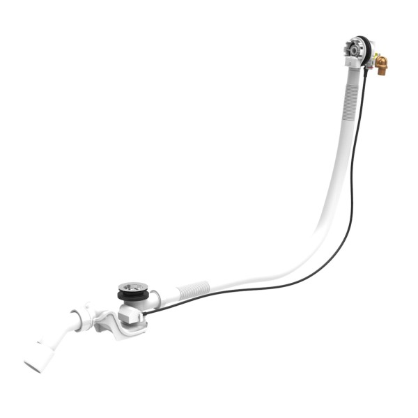 LAUFEN Funktionseinheit (ohne sichtbare Teile) für Ab- u. Überlaufgarnitur mit Wannenzulauff., H2951