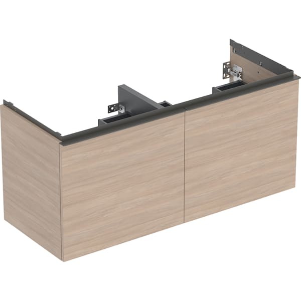 Geberit Acanto Unterschrank für Dopppelwaschtisch B:120cm, 2 Schubladen