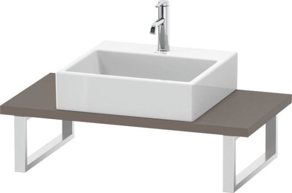 Duravit L-Cube Konsole Basalt Matt 800x480x30 mm - LC104C04343