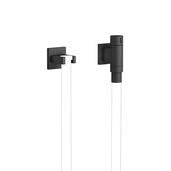 Dornbracht WATER TUBE Kneipp-Wandanschlussbogen SERIENSPEZIFISCH 27821979 Schwarz matt, 27821979-33