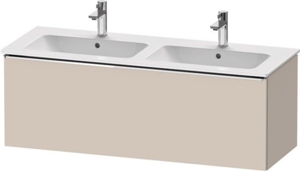 Duravit D-Neo Waschtischunterbau wandhängend Taupe Matt 1280x462x440 mm - DE4265010910000