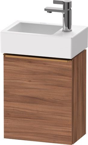 Duravit D-Neo Waschtischunterbau wandhängend Nussbaum Matt 364x222x440 mm - DE4218L04790000