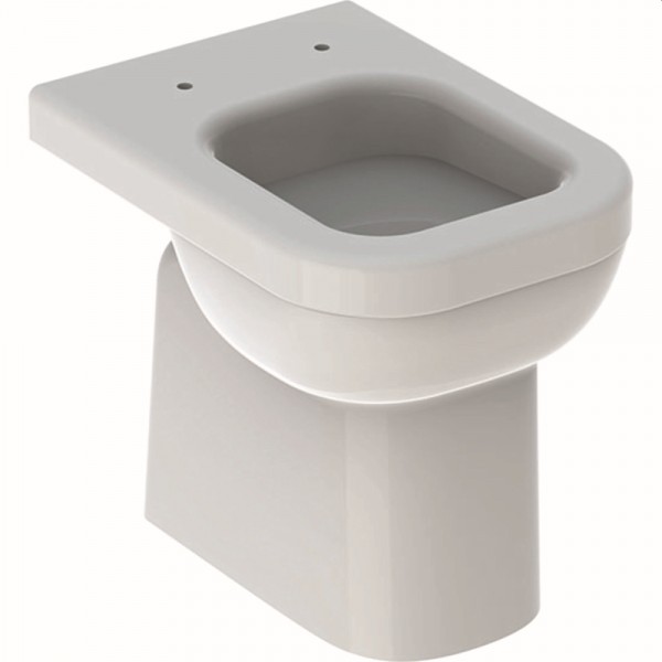 Geberit Stand-Tiefspül-WC Dejuna, B: 390, T: 555 mm, 218500600, weiss mit Keratect