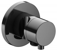 Keuco 2-Wege Keuco 2-Wege Ab-u.Umstellv.IXMO Comf.59557, Schlauchan./Brauseh.rund,Schwarzchr.pol., 59557121201
