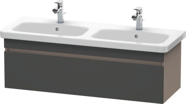 Duravit DuraStyle Waschtischunterbau wandhängend Graphit & Basalt Matt 1230x448x398 mm - DS639804943