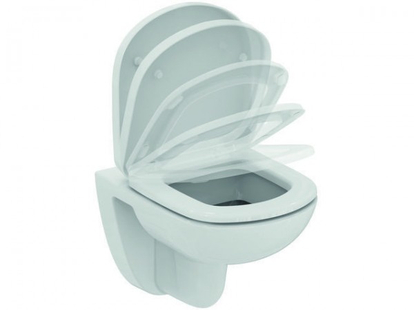 Ideal Standard WC-Sitz EUROVIT PLUS, f. Kompakt-WC, Softclosing, Weiß, T679901