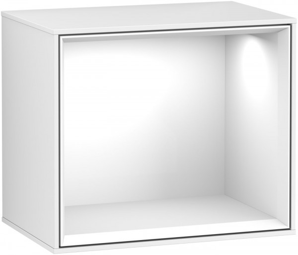 Villeroy & Boch Regalmodul Finion G580 418x356x270mm mit Wandbeleuchtung, G580GFGF