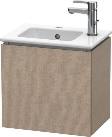 Duravit L-Cube Waschtischunterbau wandhängend Leinen Matt 420x294x400 mm - LC6272L7575