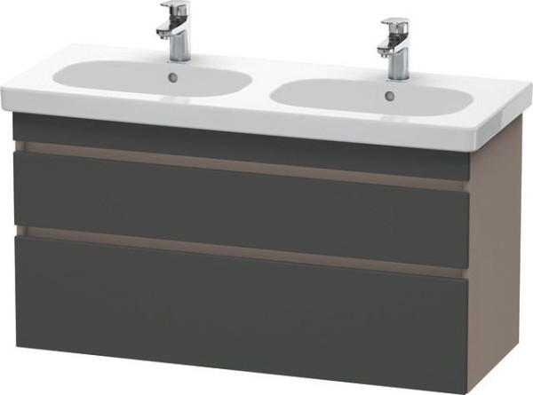 Duravit DuraStyle Waschtischunterbau wandhängend Graphit & Basalt Matt 1150x453x610 mm - DS648604943