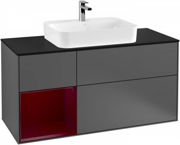 Villeroy & Boch Waschtischunterschrank Finion G41 1200x603x501mm Wandbel WT mit., G412HBGK