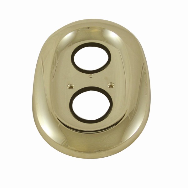 Kludi Ersatzteil Ros. kpl. m. Schrauben messing, 7526845-00