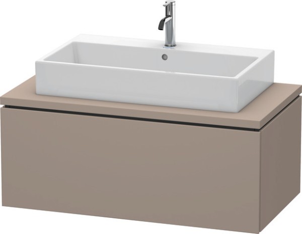 Duravit L-Cube Konsolenwaschtischunterbau wandhängend Basalt Matt 1020x547x400 mm - LC581404343