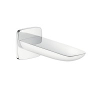 Hansgrohe Wanneneinlauf Hansgrohe Wanneneinlauf PuraVida DN20 weiss/chrom, 15412400