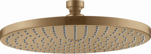 Hansgrohe Tellerkopfbrause Axor 240 mm Brushed Bronze
