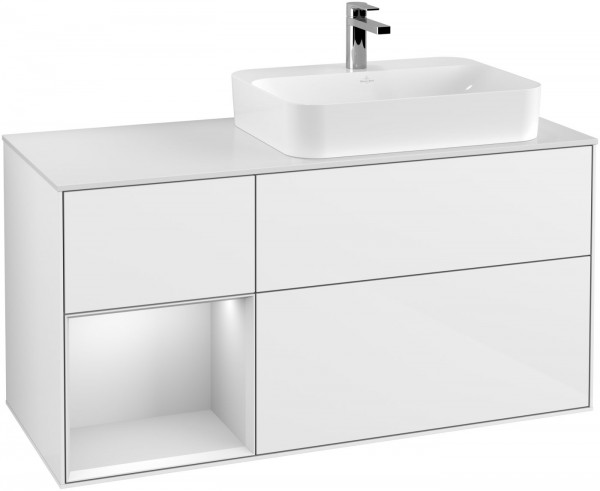 Villeroy & Boch Waschtischunterschrank Finion F39 1200x603x501mm WT rechts, F391MTGF