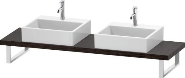 Duravit L-Cube Konsole Eiche dunkel gebürstet Matt 800x480x45 mm - LC101C07272