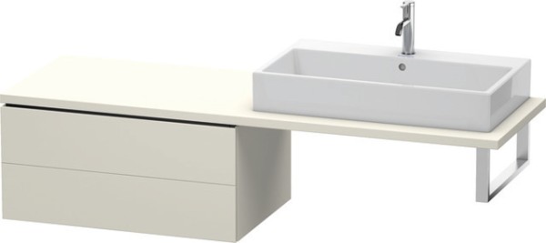 Duravit L-Cube Unterschrank für Konsole Taupe Matt 820x547x400 mm - LC583909191