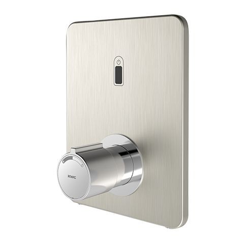 KWC Aquarotter Duscharmatur, F3, elek., Thermostat, UP, Fertigbauset, f. Batt./Netzteil, 2030067170 2030067170