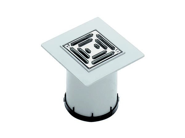 DALLMER Aufsatz PVC-EN 10, Rost verschraubt, 100 x 100 mm