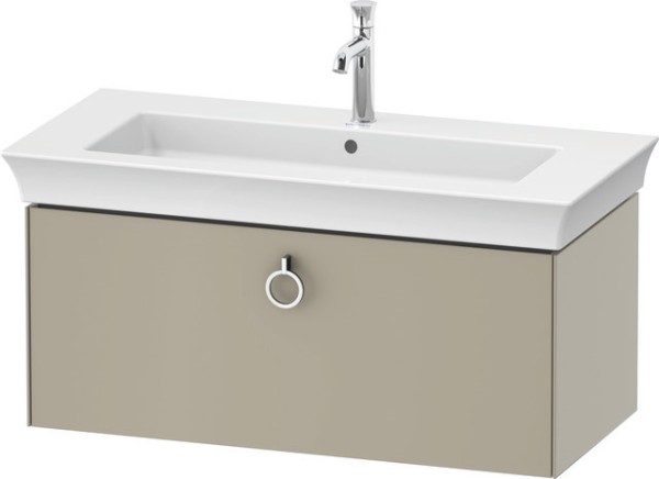 Duravit White Tulip Waschtischunterbau wandhängend Taupe Seidenmatt 984x458x410 mm - WT4252060600010