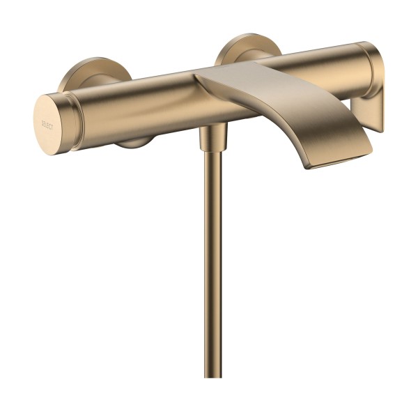 Hansgrohe Vivenis Einhebel-Wannenmischer Aufputz, Brushed Bronze, 75420140