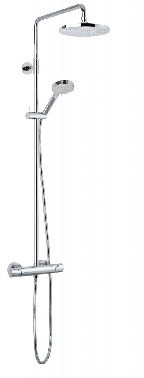 Damixa Merkur Hilina Thermostat Duschsystem, chrom, 579170000 579170000