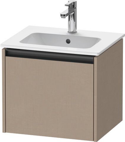Duravit Ketho.2 Waschtischunterbau wandhängend Leinen Matt 510x420x440 mm - K25061075750000