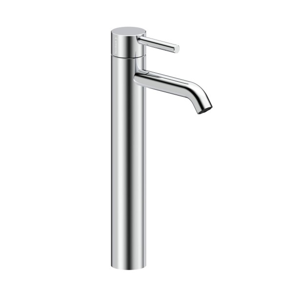 Herzbach DEEP Waschtischmischer XL-Size 130mm mit PUSH-Ablauf Chrom, 18.023100.3.01