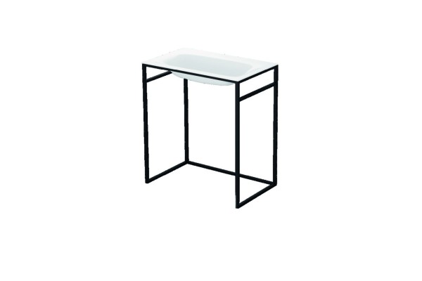 Bette Einbau-Waschtisch Lux Shape 100x49,5x1 cm, weiß, innen und aussen emailliert, A172-000