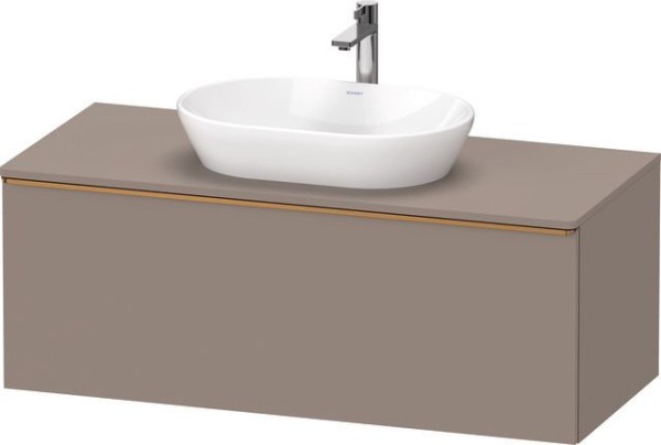 Duravit D-Neo Konsolenwaschtischunterbau wandhängend Basalt Matt 1200x550x459 mm - DE4949004430000