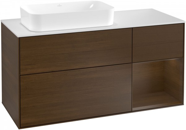 Villeroy & Boch Waschtischunterschrank Finion F28 1200x603x501mm WT links, F281GNGN