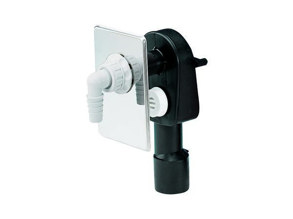 DALLMER Wandeinbau-Waschgeräte-Siphon HL 400, DN 40/ DN 50, 130402