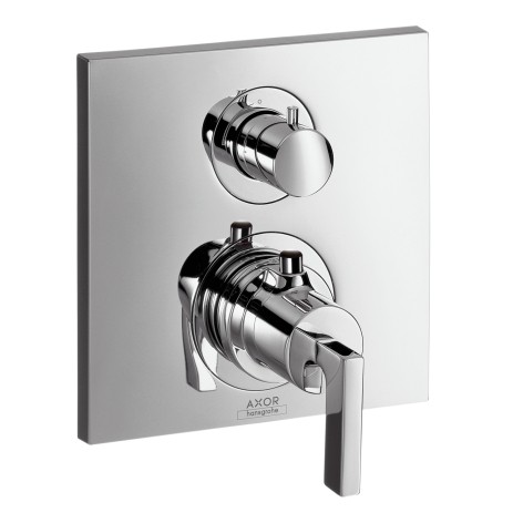 Hansgrohe Thermostat Unterputz Axor Citterio F-Set chrom m.Absperrventil/Hebelgriff, 39700000