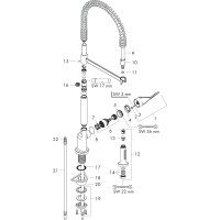 Vorschau: Hansgrohe Vorschau: Hansgrohe Spültischmischer Axor Citterio